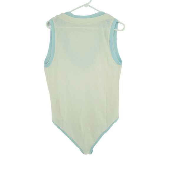 NWT Free People Intimately Cozy Girls Tank Bodysuit Ivory - Picture 6 of 10